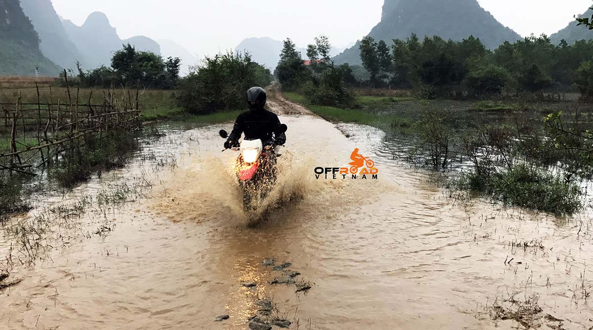 Hidden Vietnam Motorbike Tours: Moderate on and off-road motorbike tours in Vietnam for intermediate riders